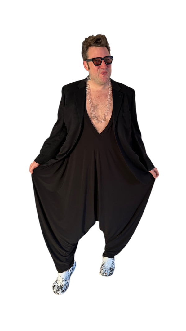 Essential Black Playsuit